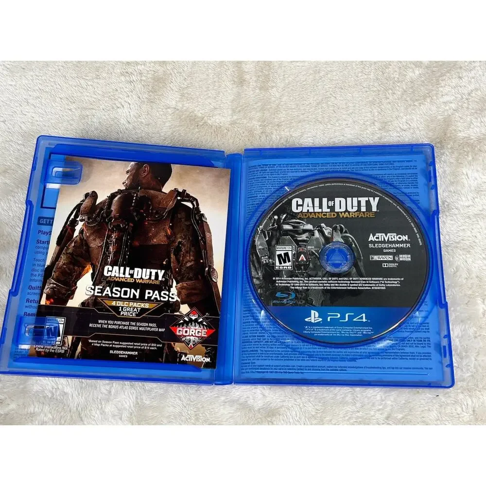 Call of Duty: Advanced Warfare (PlayStation 4, 2014) PS4
